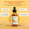 Vitamin C Serum for Face - Natural Anti-Aging Moisturizer for Soft & Smooth Skin, Brightening Serum for Dark Spot Remover - Hyaluronic Acid serum for face, Vitamin E, Wheatgerm Oil Formula - 2oz