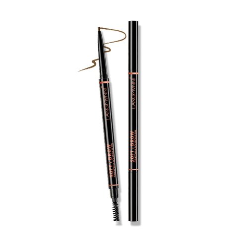 Kyannkara Eyebrow Pencil Stereoscopic Eye Makeup Eyebrow Makeup, Long Lasting, Waterproof and Smudge-proof(Darkbrown)