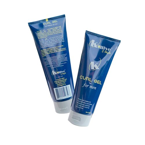 KALIVE Curl Gel for Men 8 oz. Hair Gel for Men, Quality in Mens Hair Products, Defines Curls, Reduces Frizz, Enhances Natural Waves, Curls or Perms.