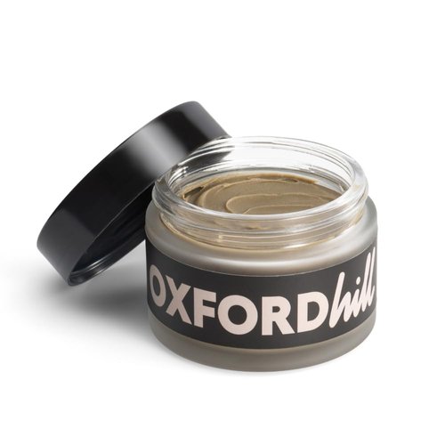 OXFORDhill Texture Clay Pomade - Premium Matte Finish Hair Clay for Men - Five-Ingredient 100% all Natural and Organic Pomade for Hair and Scalp Health - All Day Strong Hold Hold, High Volume