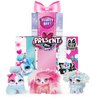 Present Pets Minis, Fluffy BFFs 3-Pack of 3-inch Plush Toys, Kids Toys for Girls Aged 5 and up