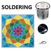 60/40 Solder for Stained Glass, 1/8"(3mm) Dia, 1 lb Spool, Supplied by ANOSON