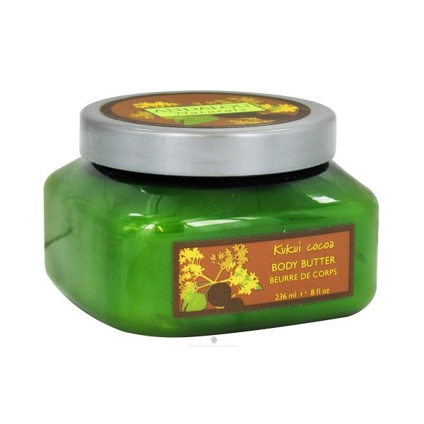 Andalou Naturals Nourishing Body Butter Kukui Cocoa - 8 fl oz - Pack of 4