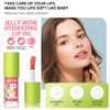 Beauty Glazed Big Brush Head Lip Oil, Ultra-Hydrating & Nourishing, Smooth Glossy Finish Lip Glow Oil, Shiny and Vegan Tinted Lip Gloss, Non-Sticky Formula (2, 101# MEET & 102# KISS)