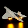 Lightailing Light for Lego- 10318 Concorde - Led Lighting Kit Compatible with Lego Building Blocks Model - NOT Included The Model Set