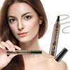 Eyebrow Pencil Microblading Eyebrow Pen Instant Lift Brow Pencil 4 Fork Tip Waterproof Eyebrow Pencil Fills Brows Makeup All-Day Natural Makeup Effect