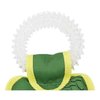 JOHN DEERE DOG DENTAL TEETHING RING TUG TOY & Nylon Squeak Bone Toy. TOUGH STURDY PET TOY with John Deere Logo. BEST DOG FIELD TOY for DOG OWNERS, Famers, Construction gigs, Builders, Landscaping fans