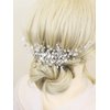 Brihasory Silver Bridal Wedding Hair Comb Handmade Rhinestone and Crystal Wedding Hair Accessories for Brides Elegant Party Prom Tiaras for Girls and Women Anniversary Valentine's Day Bridesmaid Gifts