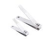 Solingen Nail Clippers | 2 Pcs Professional Sharp Tools Set | Stainless Steel Metal Made in Germany | Kit for Manicure & Pedicure ToeNail FingerNail Care For Women Mens and Baby