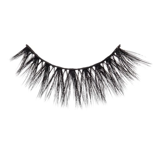 KISS Lash Couture 5th Avenue Collection False Eyelashes with Handcrafted Silk-Like Fibers, Reusable, Contact Lens Friendly, Style 'Splendor', Includes Adhesive lash glue and 1 Pair Fake Lashes Black