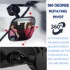 Automotive Interior Rearview Baby Mirror - Car Small Clip-On Adjustable Facing Back Rear View Seat Convex Mirror Clip on Car or Truck Sun Visor