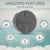 SEACRET MUD SOAP BAR: All-Natural Black Mud Bar Soap, Enriched with Guinness Kernel Oil, Witch Hazel & Sea Salt for Cleaning, Exfoliating, Detoxifying Face & Body, Normal to Oily Skin, 4.4 Oz