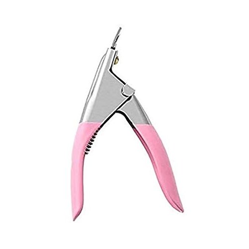DNHCLL Pink Acrylic Nail Clipper False Nails Cutter Fake Nail Clippers Nail Tip Trimmer for Nail Art Professional Manicure Tools Clip Tool
