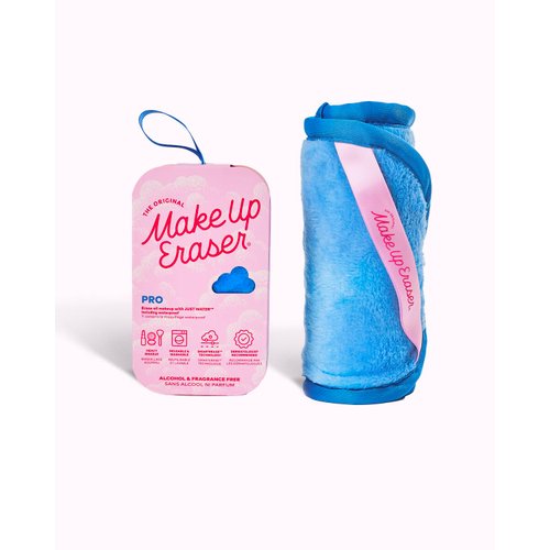 The Original MakeUp Eraser PRO, Effortlessly Remove All Makeup Using Only Water, Including Waterproof Mascara, Eyeliner, Foundation, Lipstick, Sunscreen, and More! Berry Blue, 1ct.