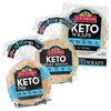 Toufayan KETO Bread Variety Pack Bundle, Includes Keto Pita Bread, Flatbread and Wraps (3 Pack)