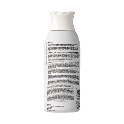 Kiss Express Semi-Permanent Hair Color 100mL (3.5 US fl.oz) (1 PACK, Real Purple)