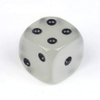 SmartDealsPro 50-Pack D6 Six Sided 14mm Glow in The Dark Dice Die