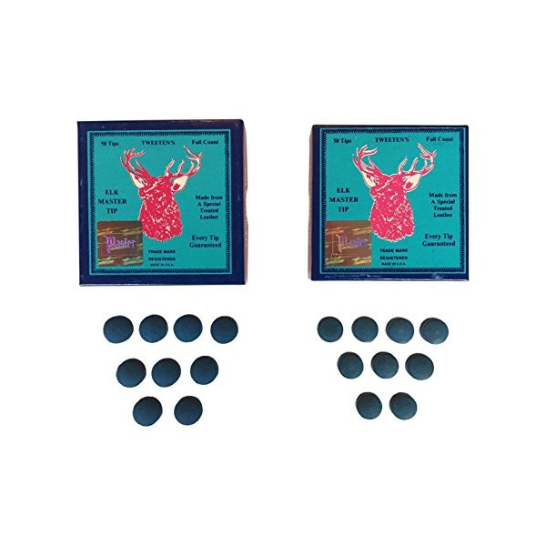 Elk-Master Cue Tip Bundle 10pc 12mm & 10pc 13mm