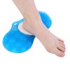 Yosoo Health Gear Shower Foot Scrubber Massager, Blue Silicone Foot Massage Cleaner Bath Shower Foot Massage Mat Pad with Pumice Scrub Stone Bathing Aid Foot Massage Exfoliating Foot Cleaner