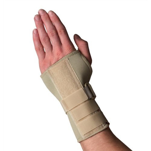 Thermoskin Wrist Brace, Left, Small, Wrist-Hand Brace with Dorsal Stay