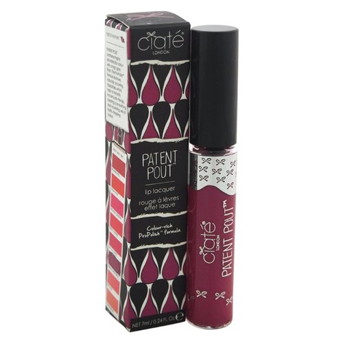 Ciate London Patent Pout Lip Lacquer for Women, Abracadabra/Purple, 0.24 Ounce