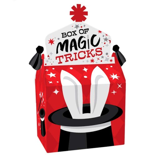 Big Dot of Happiness Ta-Da, Magic Show - Treat Box Party Favors - Magical Birthday Party Goodie G...