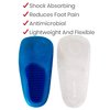 Envelop Gel Insoles for Women, Men & Flat Feet - 3/4 Arch Support Insoles for Plantar Fasciitis, Orthotic Shoe Insoles for Foot Pain Relief