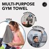 desired body Gym Towels for Sweat (2 Pack) - Absorbent Waffle Fabric Texture Workout Towels for Gym, Sports, and Exercise - Quick-Drying, Odor-Free, and Lightweight - for Men and Women
