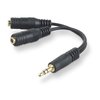 Belkin F8V234 Speaker and Headphone 3.5 mm AUX Audio Cable Splitter,Black