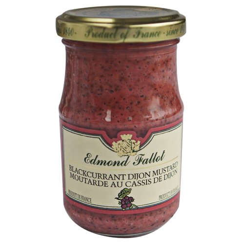 Edmond Fallot Blackcurrant Dijon Mustard 7.2 Ounce