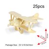 Georgie Porgy 3D Wooden Puzzles, DIY Models Kits for Kids, Dinosaur Animal Airplane Car Woodcraft Construction Toy DIY Projects (Airplanes Off-Road Vehicle Cars Yacht)