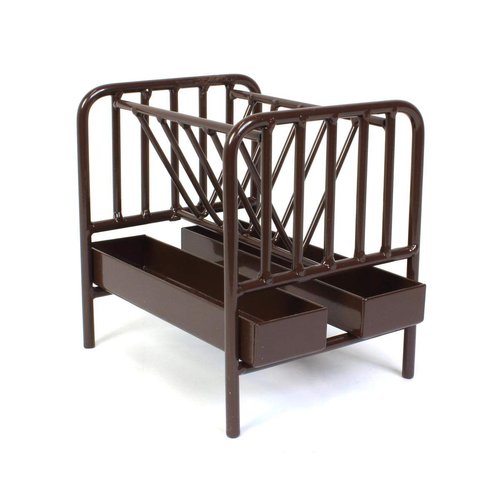 Little Buster Toys Pasture Horse Feeder - Brown