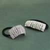 Xiwstar 5Pcs Women's Hair Bands Fashion Crystal Rhinestone Hair Ties Hairties Scrunchies Hair Accessories Ponytail Holder