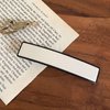 Lemeilleur 4 PCS Elegant Hair Clips Resin Hair Barrettes Sparkly Black & White with Metal Snap Hairpins for Women