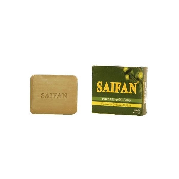 Saifan - Pure Olive Oil Soap, (4)- 4.4 oz. Bars