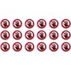 StickerTalk Do Not Touch Vinyl Stickers, 1 Sheet of 18 Stickers, 1 inch by 1 inch Each
