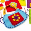 Serabeena Sew Your Own Bags - Sewing Kit for Kids - Felt Crafts for Kids - Girls Sewing Kit Ages 6-8 Plus - Felt Kit - Helps Develop Fine Motor Skills - DIY Kits for Kids with 6 Bags & Accessories