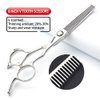 6/6.5-inch Sharonds hair clippers, professional Japanese 440C scissors, efficient scissors, scissors, comb adjuster (6 inch 2 Piece-A)