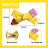 Back to School Bows Clips for Girls,2 Pcs Pencil Bow Hair Clip for Girls First Day of School Kindergarten Students Starting School Clothing Hair Decoration