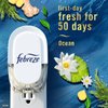 Febreze Plug in Air Fresheners, Ocean, Odor Fighter for Strong Odors, Scented Oil Refill (3 Count)