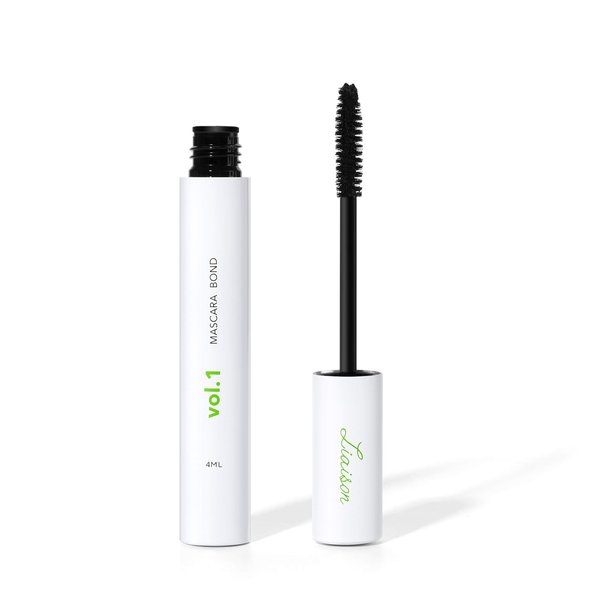 Mascara Bond (4ML) Mascara Volume and Length - Peptide Growth Complex - Volumizing & Lengthening Mascara for Lashes - No Glue Eye Mascara - Mascara with Lash Growth Serum - Long Lashes Mascara