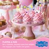 Treasures Gifted 24ct Princess Peppa Pig Cupcake Toppers & Wrappers - Peppa Pig Cake Decoration - Officially Licensed Peppa Pig Birthday Party Supplies - Peppa Pig Party Supplies - Peppa Pig Toppers