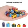 Doll House Boxes, Educational Fine Workmanship 25Pcs Mini Christmas Ornaments for 1:12 Dollhouse
