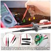 Test Leads Set HANDSKIT Double Insulated Electrical Multimeter Test Lead Kit, Test Leads Probes 4mm Banana Plug with Alligator Clips 30A and Needle Probe 0.7mm