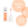 MÈLI Organic Lip Oil with Hyaluronic Acid | Clear Non-Sticky, Natural Lip Gloss, Moisturizing, Revitalizing and Rejuvenating (Raspberry)