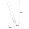 3pcs Clear Acrylic Hair Clip Display Stand L-Shaped Hairpin Display Holder Hairpin Holder Hair Clip Organizer Stand Holder Accessories for Girls Women