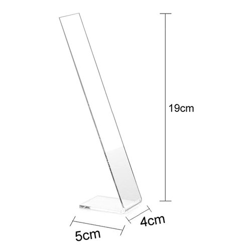 3pcs Clear Acrylic Hair Clip Display Stand L-Shaped Hairpin Display Holder Hairpin Holder Hair Clip Organizer Stand Holder Accessories for Girls Women