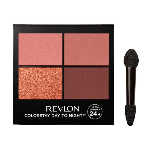 REVLON Eye Shadow Palette, ColorStay Day to Night, Makeup Stocking Stuffers for Women, Crease & Smudgeproof, Transitional Shades, 560 Stylish, 0.16 Oz