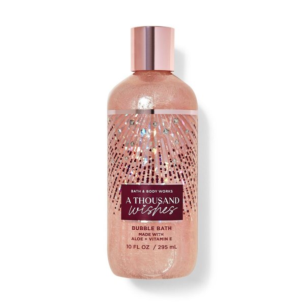 Bath & Body Works A Thousand Wishes Bubble Bath with Shea and Cocoa Butter 10 fl oz / 295 mL (A Thousand Wishess)