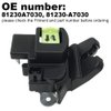 Gorniloxam Trunk Latch Lock Actuator, Replacement for Kia Forte 2014-2020 with 1.6 1.8 2.0 Liter L4 Engine, Replaces OE: 81230-A7030 (Rear Tailgate Door Latch Lock Actuator Motor)
